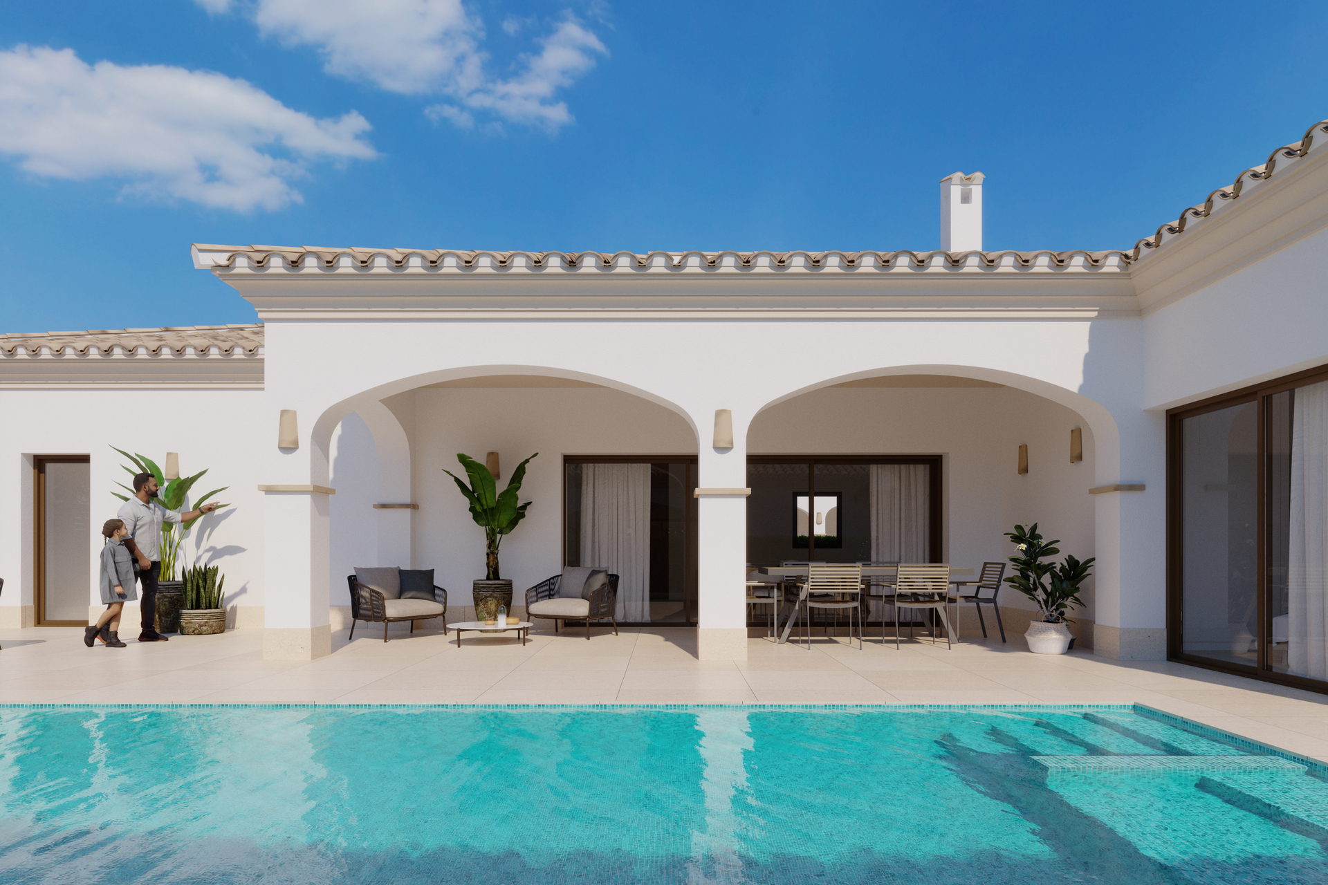 For sale - 3 Bedroom 4 Bathroom detached in San Pedro del Pinatar - San Pedro del Pinatar  - Murcia