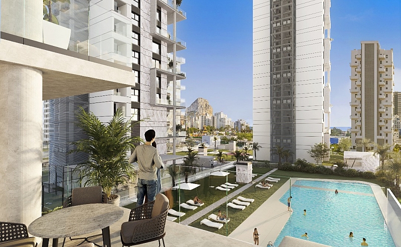 3 Bedroom 2 Bathroom penthouse in Calpe