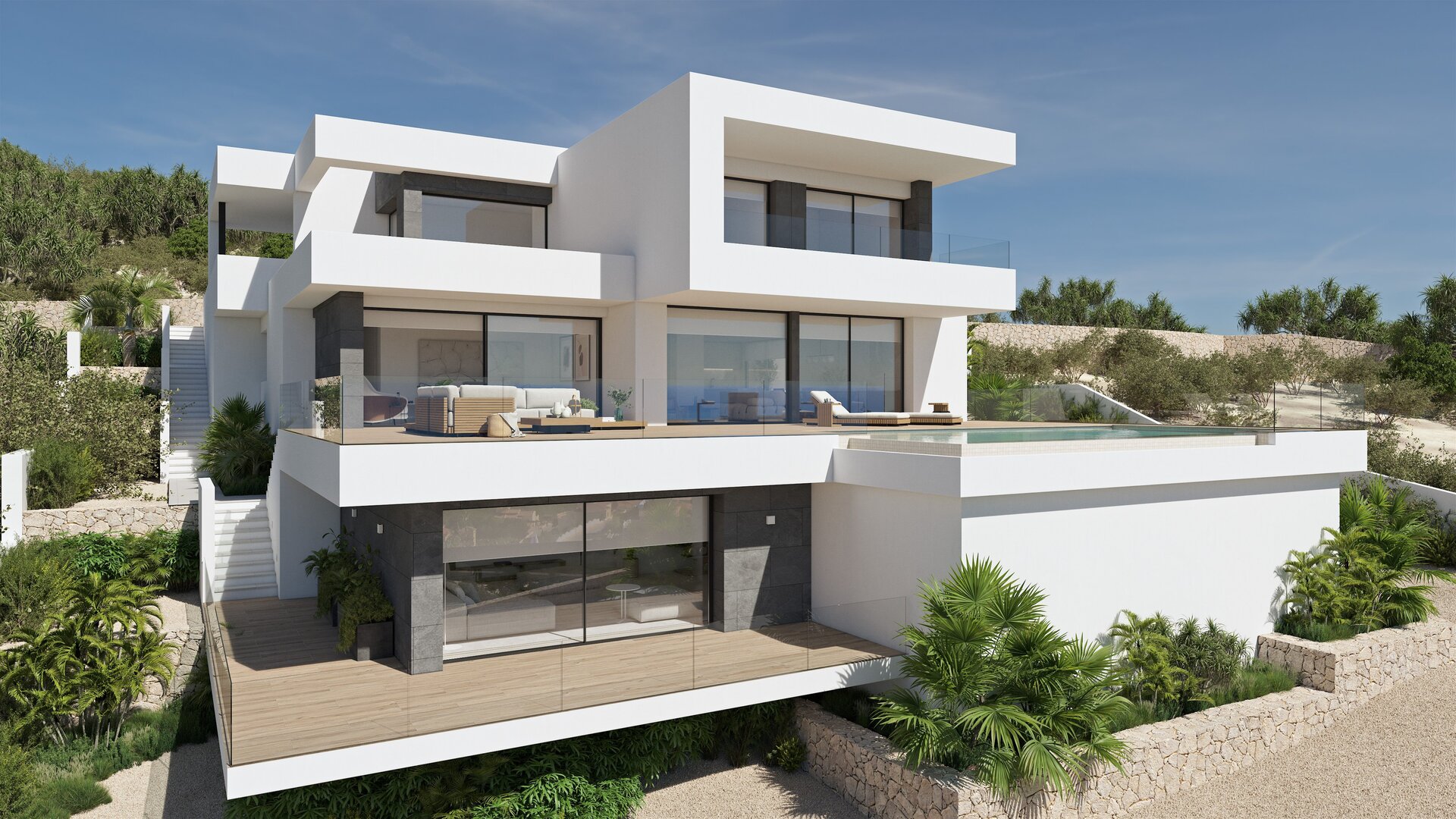 For sale - 3 Bedroom 4 Bathroom villa in Cumbre del Sol - Cumbre del Sol  - Alicante
