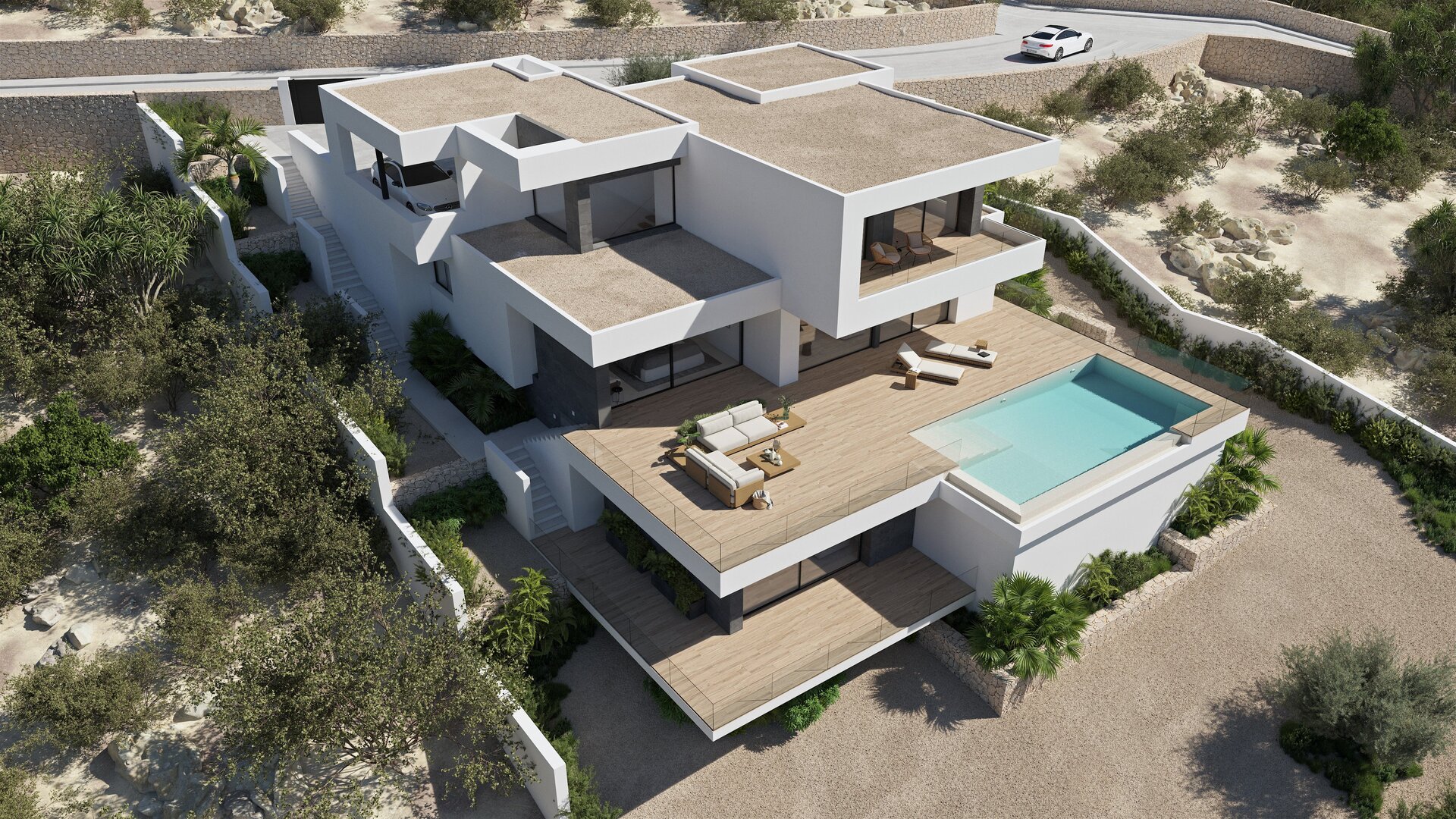 For sale - 3 Bedroom 4 Bathroom villa in Cumbre del Sol - Cumbre del Sol  - Alicante