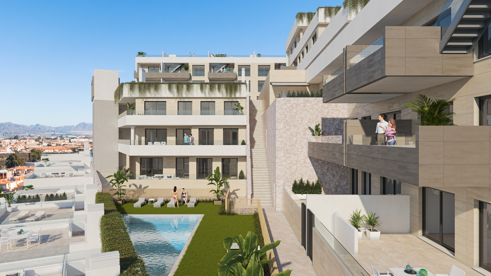 For sale - 2 Bedroom 2 Bathroom penthouse in Águilas - Águilas  - Murcia