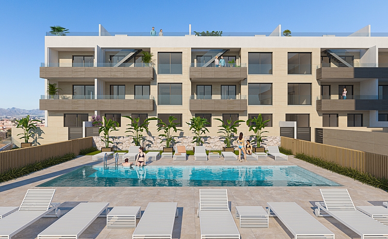2 Bedroom 2 Bathroom penthouse in Águilas