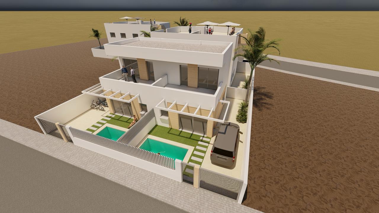 For sale - 2 Bedroom 2 Bathroom terraced in Mazarrón - Mazarrón  - Murcia