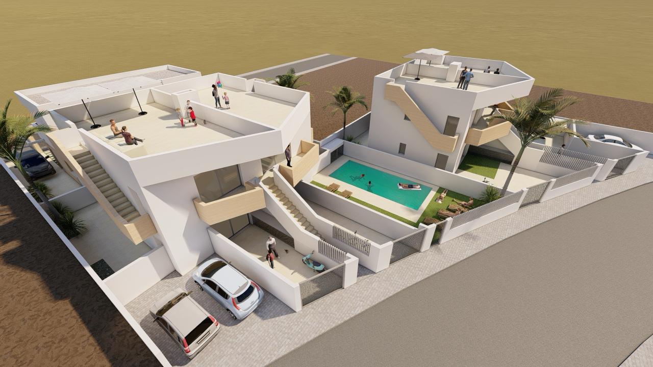 For sale - 2 Bedroom 2 Bathroom terraced in Mazarrón - Mazarrón  - Murcia