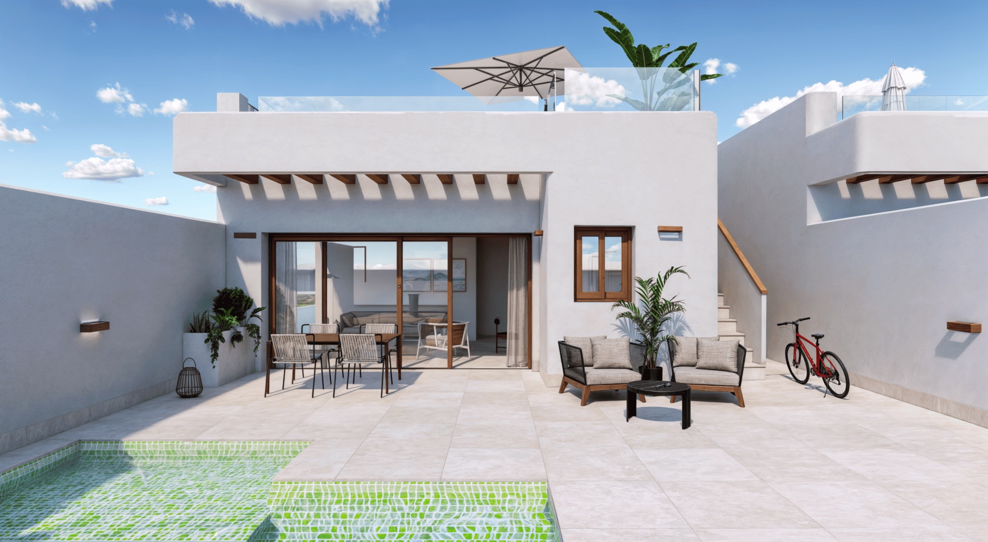 For sale - 3 Bedroom 2 Bathroom detached in Torre-Pacheco - Torre-Pacheco  - Murcia
