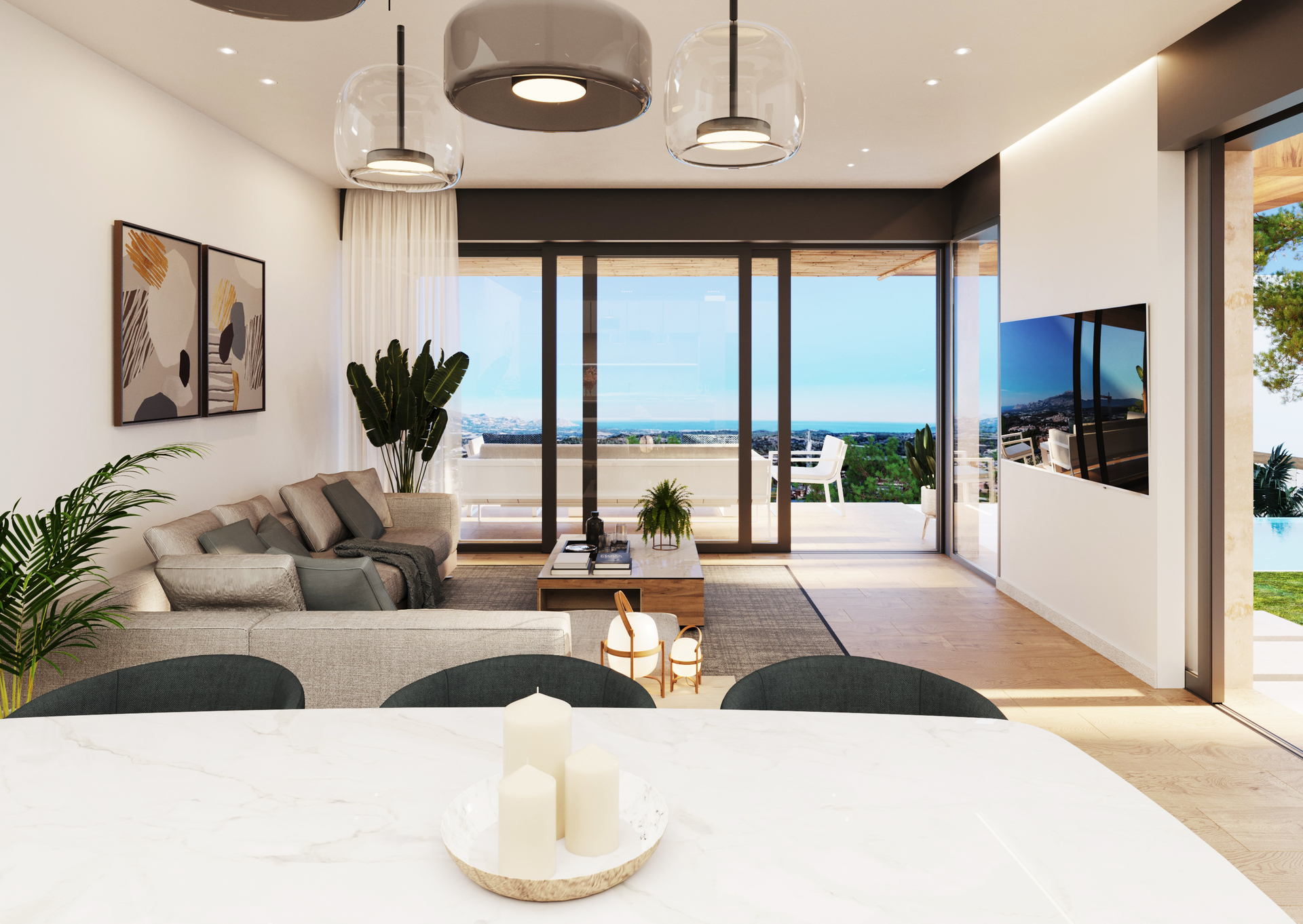 For sale - 3 Bedroom 2 Bathroom detached in Polop - Polop  - Alicante