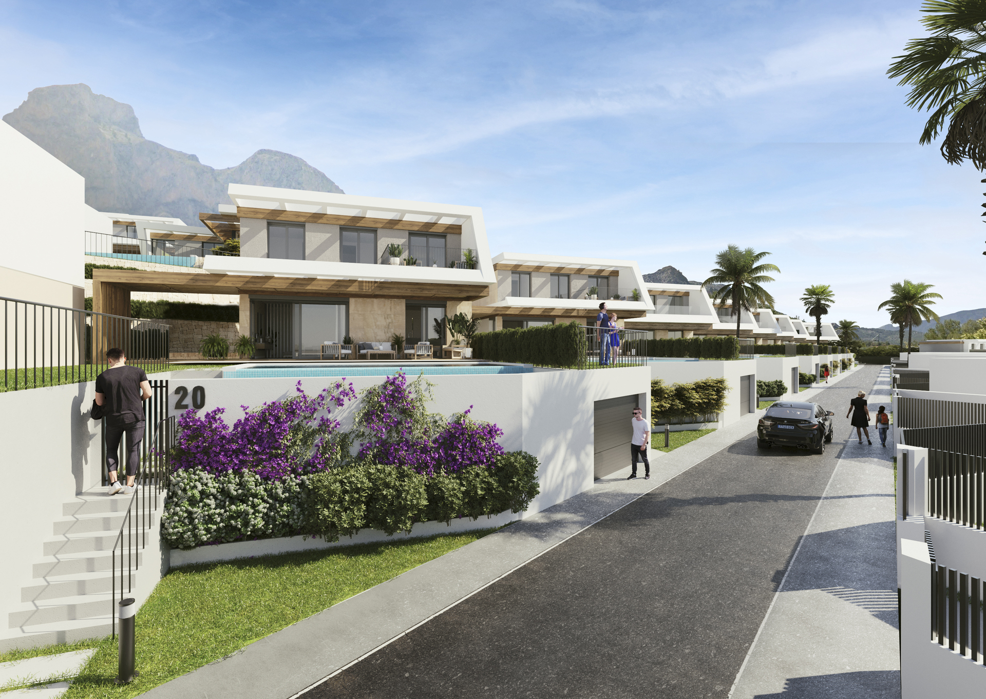 For sale - 3 Bedroom 3 Bathroom detached in Polop - Polop  - Alicante