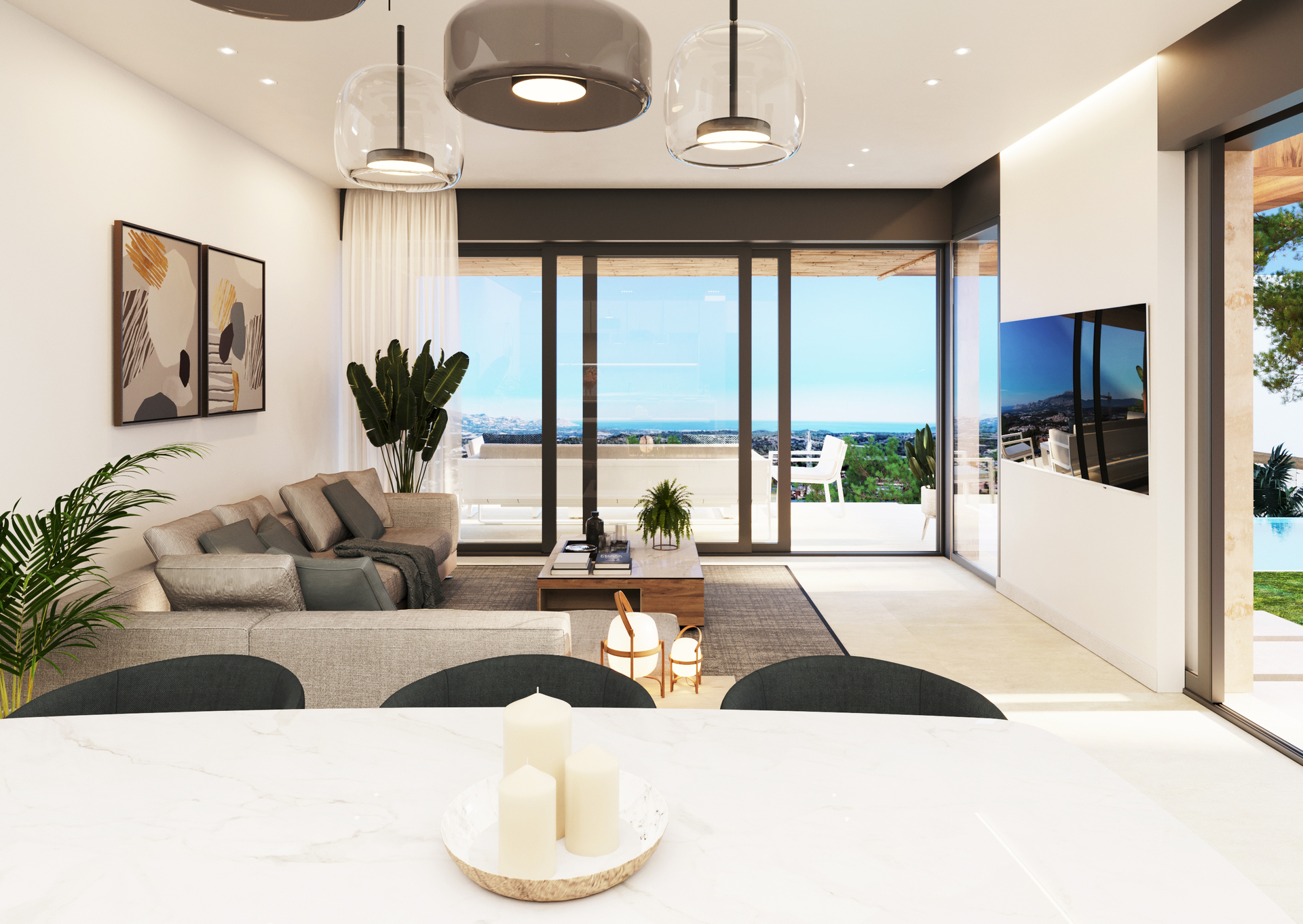 For sale - 4 Bedroom 3 Bathroom detached in Polop - Polop  - Alicante