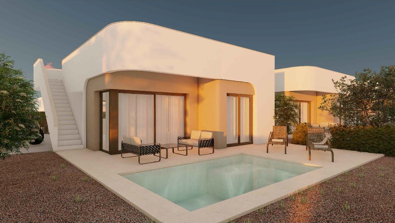 For sale - 2 Bedroom 2 Bathroom detached in Hacienda del Alamo Golf - Hacienda del Alamo Golf  - Murcia