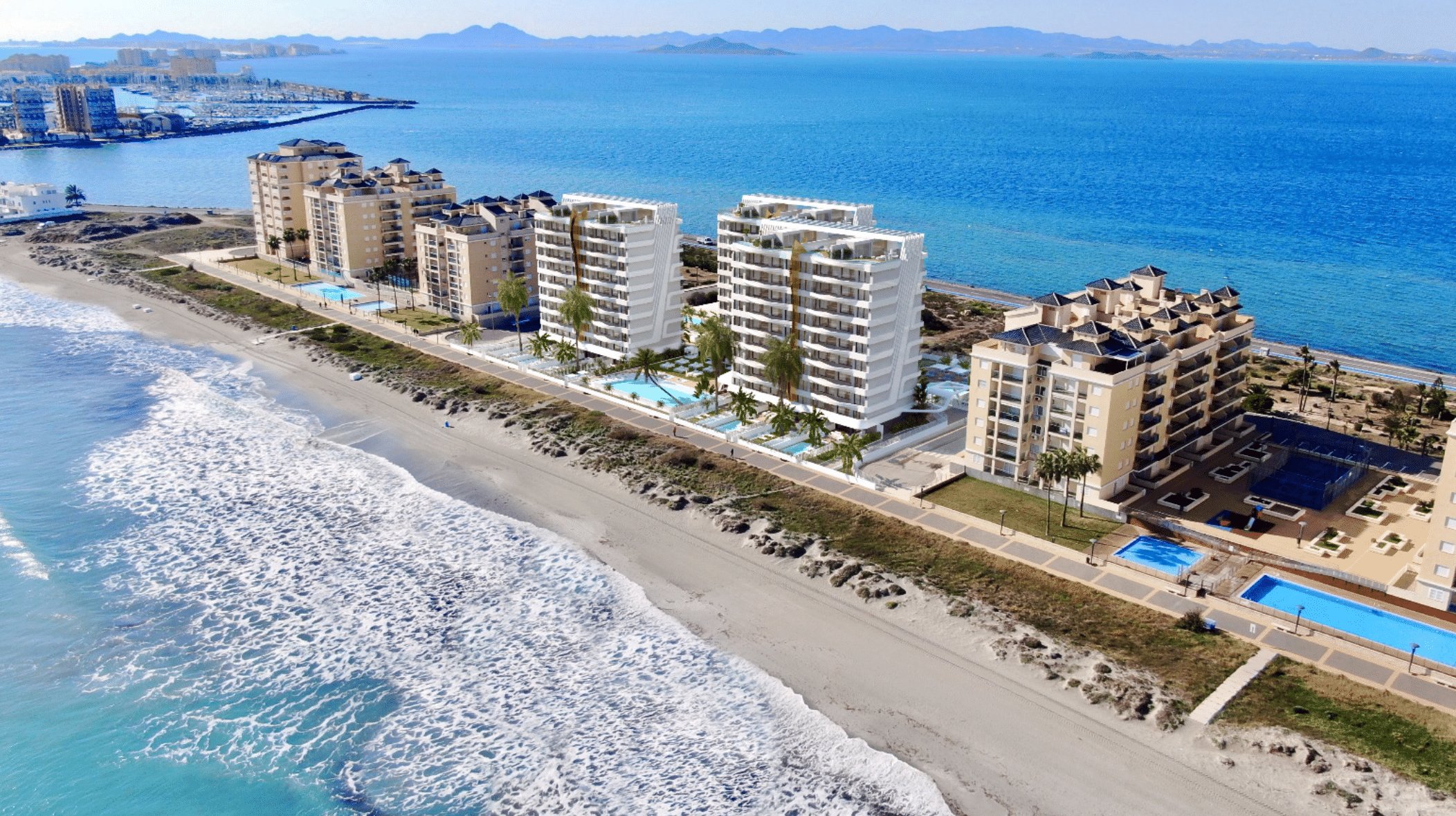 For sale - 3 Bedroom 2 Bathroom penthouse in La Manga del Mar Menor - La Manga del Mar Menor  - Murcia