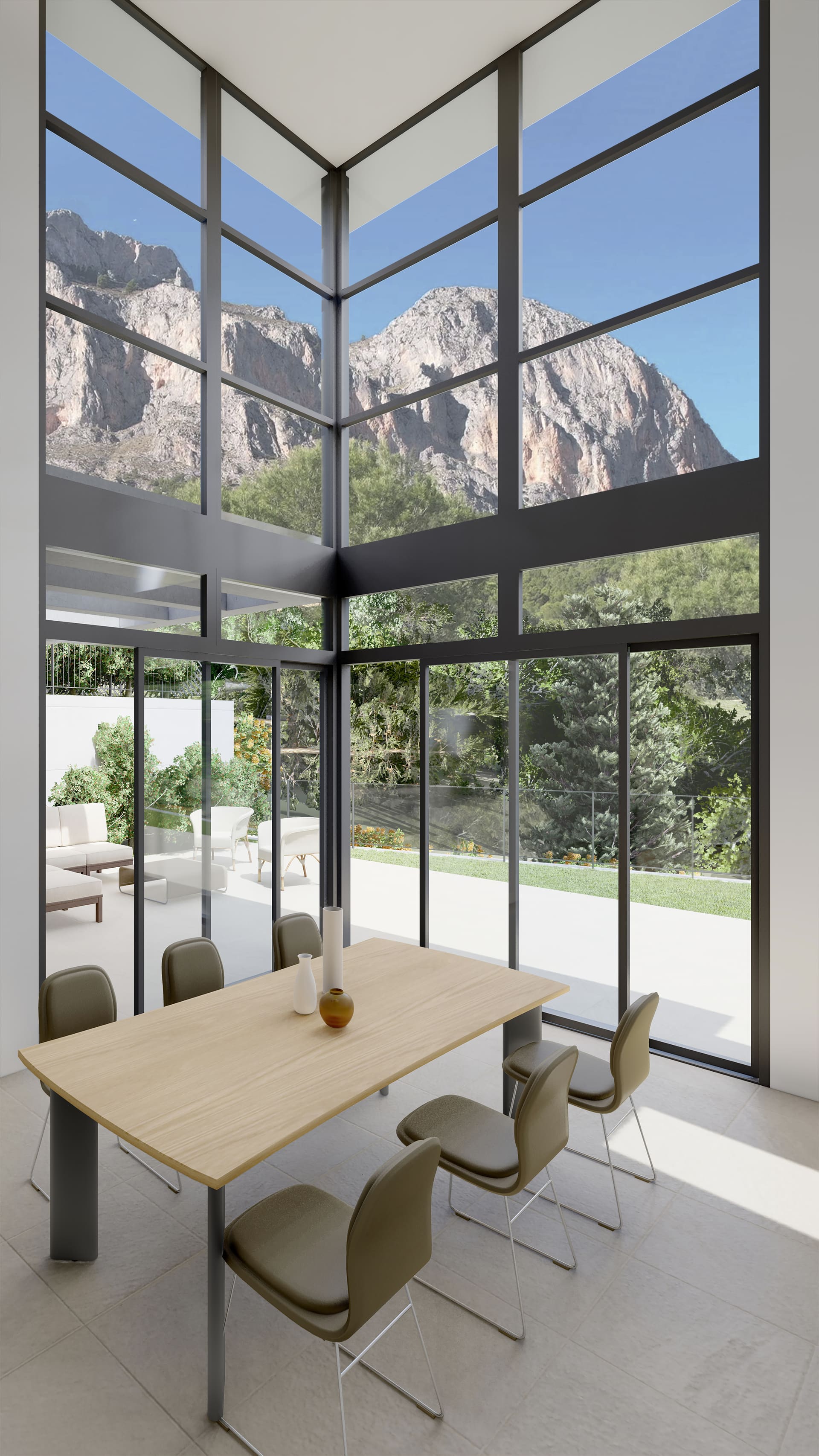 For sale - 3 Bedroom 3 Bathroom detached in Polop - Polop  - Alicante