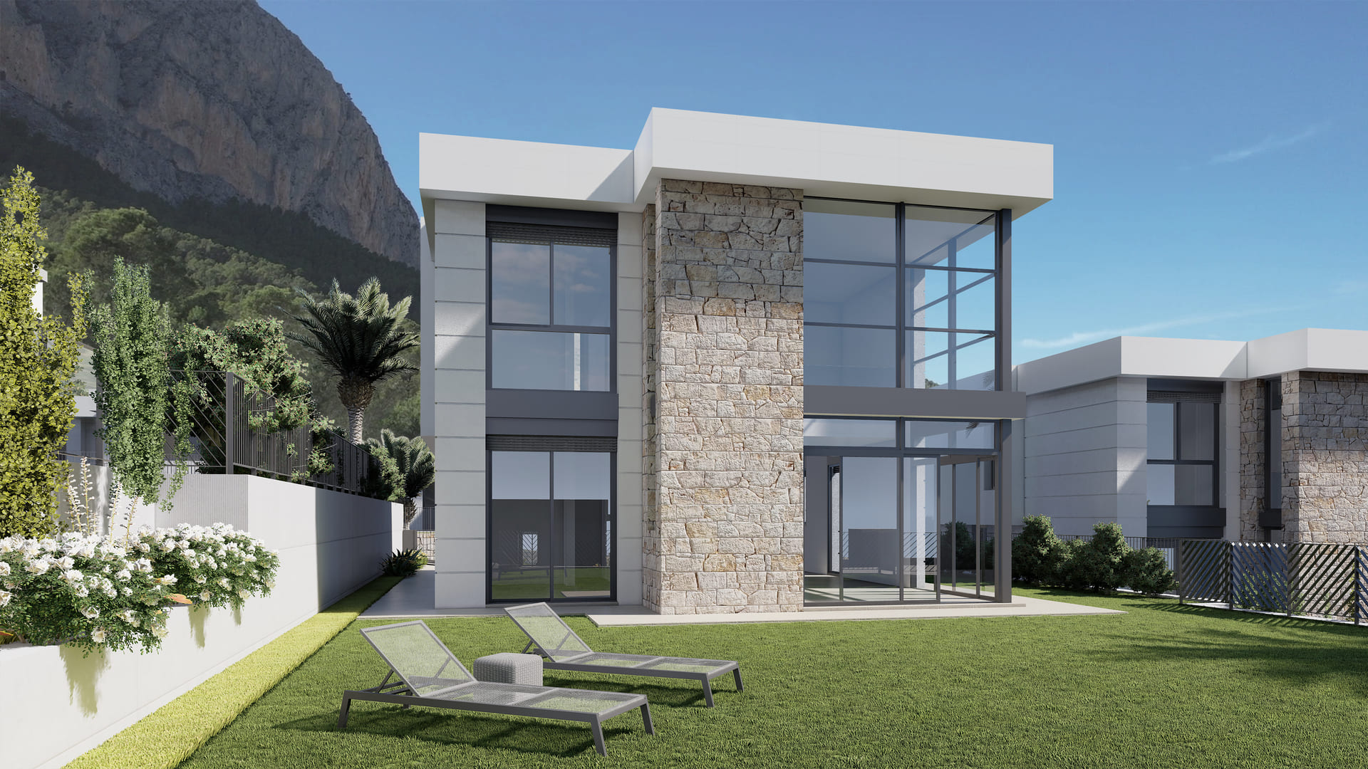For sale - 3 Bedroom 3 Bathroom detached in Polop - Polop  - Alicante