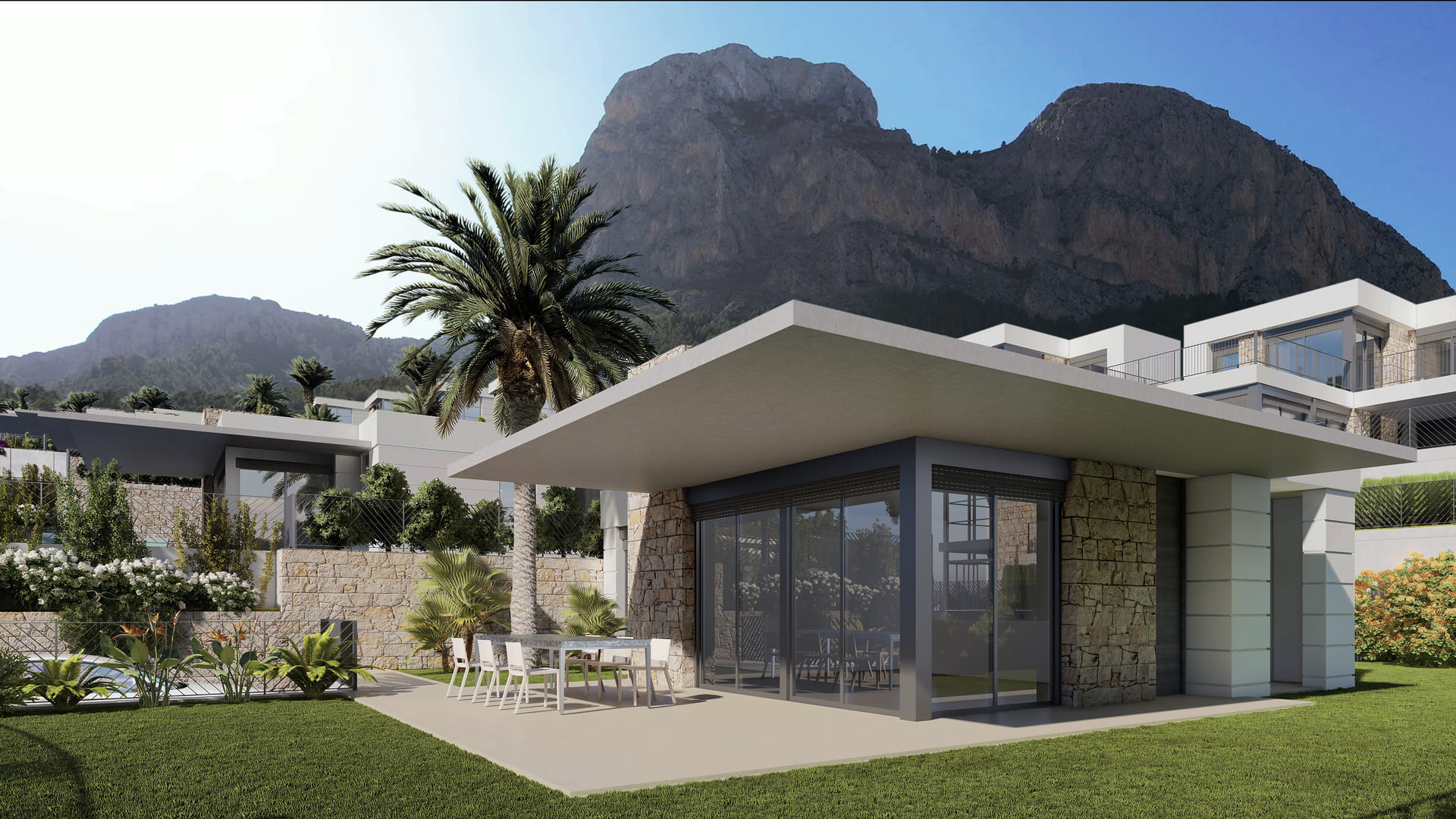 For sale - 3 Bedroom 3 Bathroom detached in Polop - Polop  - Alicante