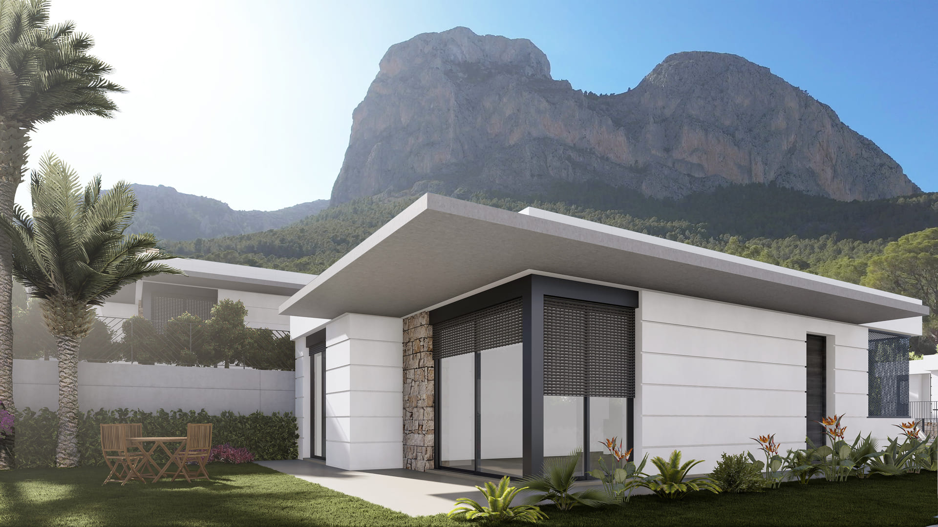 For sale - 3 Bedroom 3 Bathroom detached in Polop - Polop  - Alicante