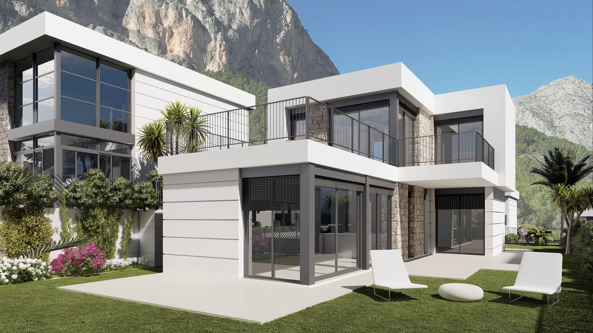 For sale - 3 Bedroom 3 Bathroom detached in Polop - Polop  - Alicante