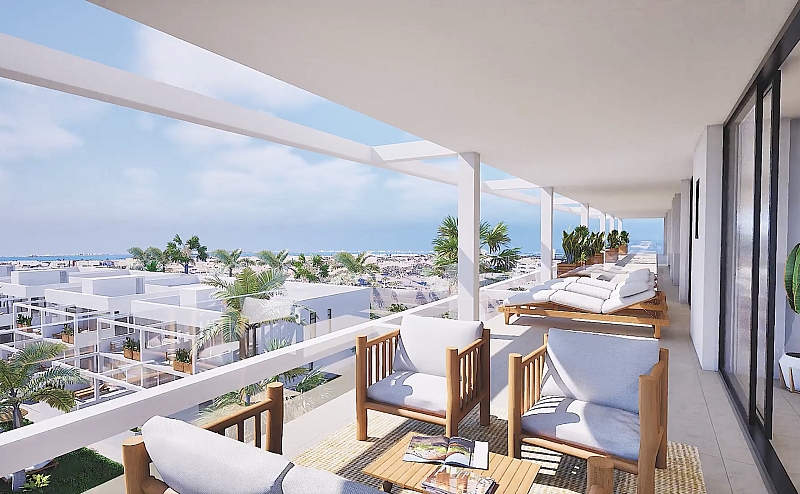 2 Bedroom 2 Bathroom ground-floor in Islas Menores