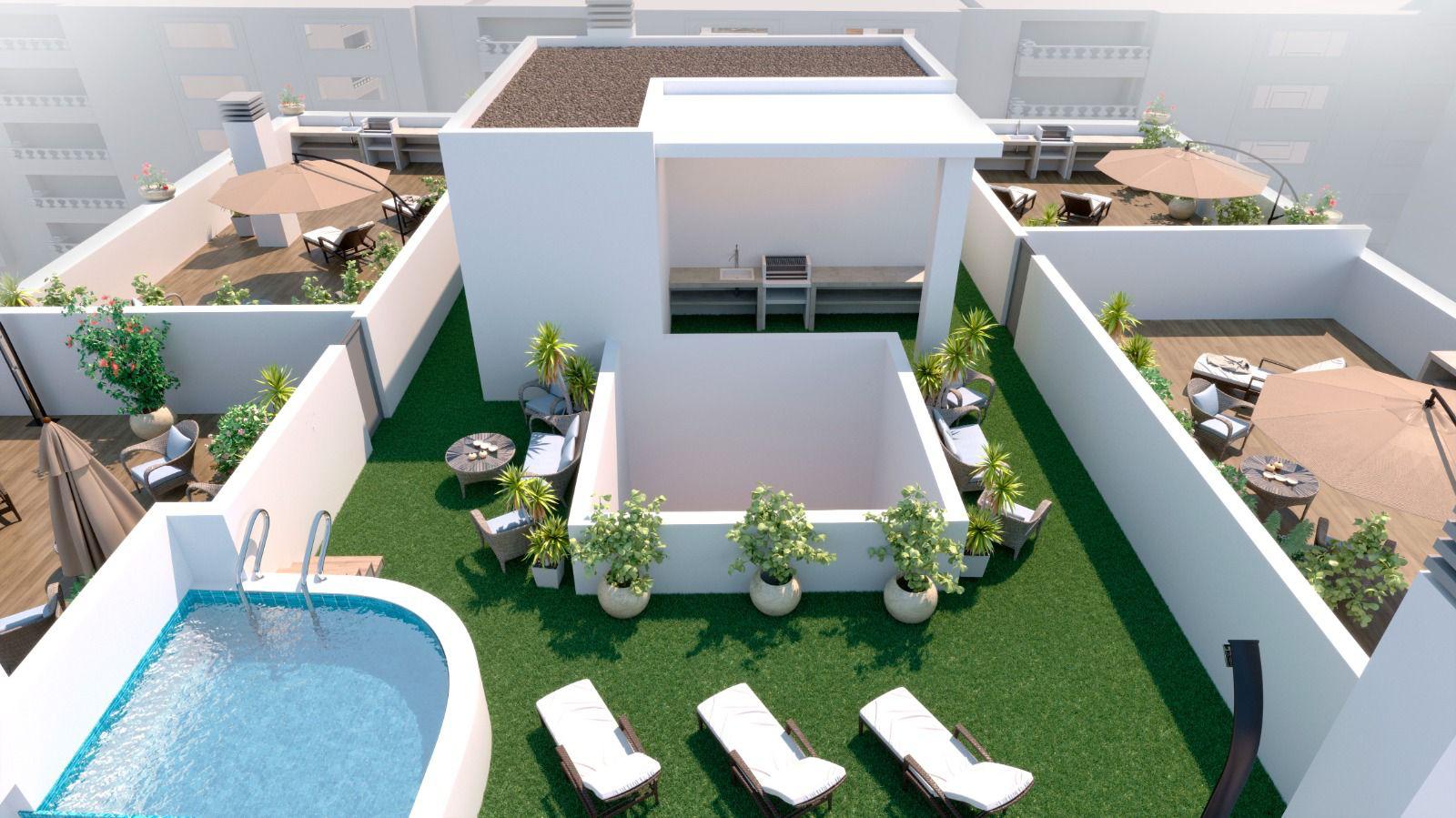 For sale - 2 Bedroom 2 Bathroom penthouse in Torrevieja - Torrevieja  - Alicante