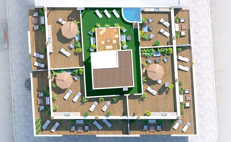 2 Bedroom 2 Bathroom penthouse in Torrevieja