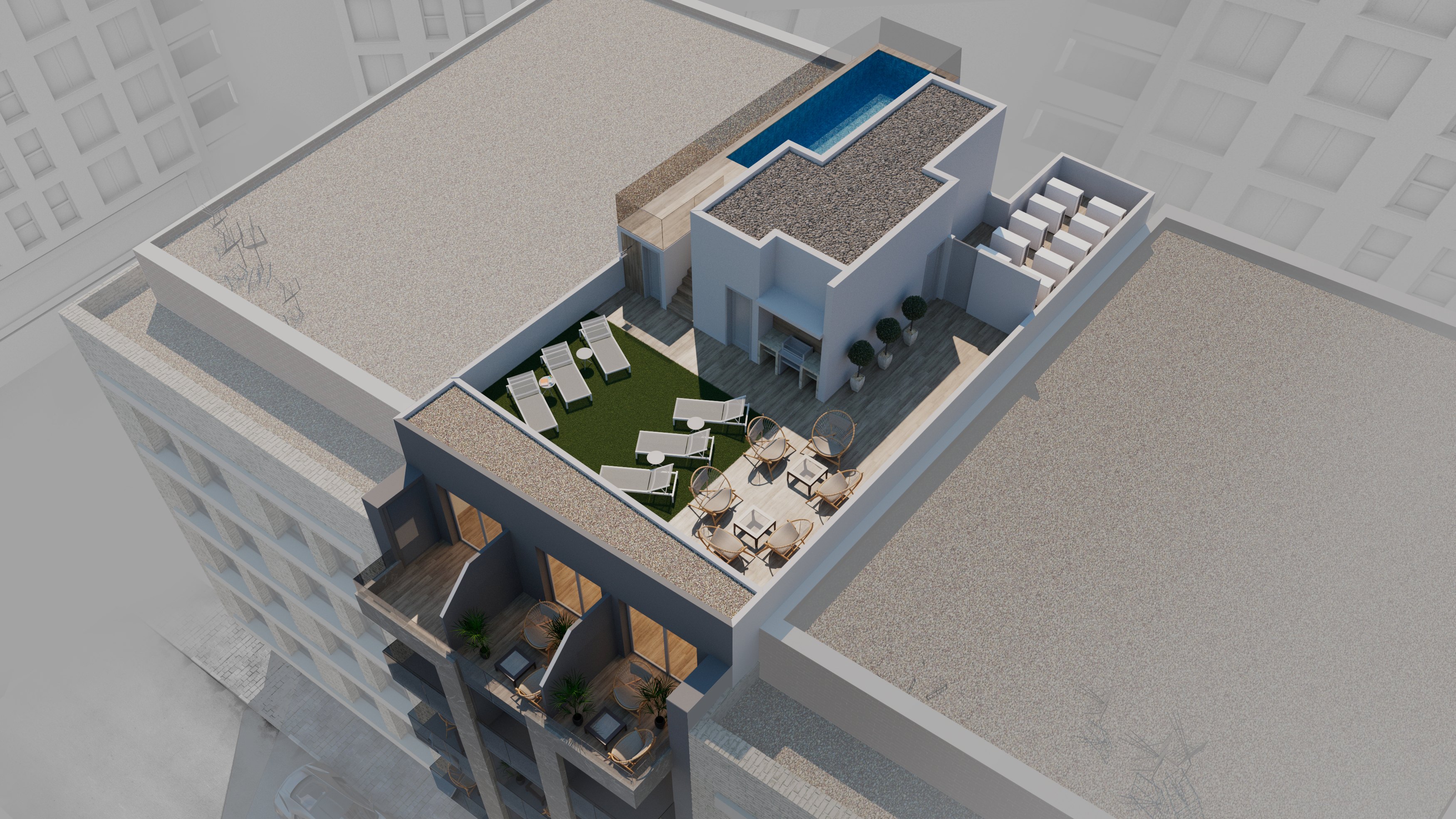 For sale - 2 Bedroom 2 Bathroom penthouse in Torrevieja - Torrevieja  - Alicante