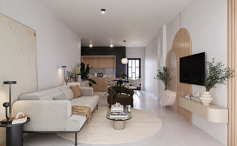 2 Bedroom 2 Bathroom high-bungalow in San Miguel de Salinas