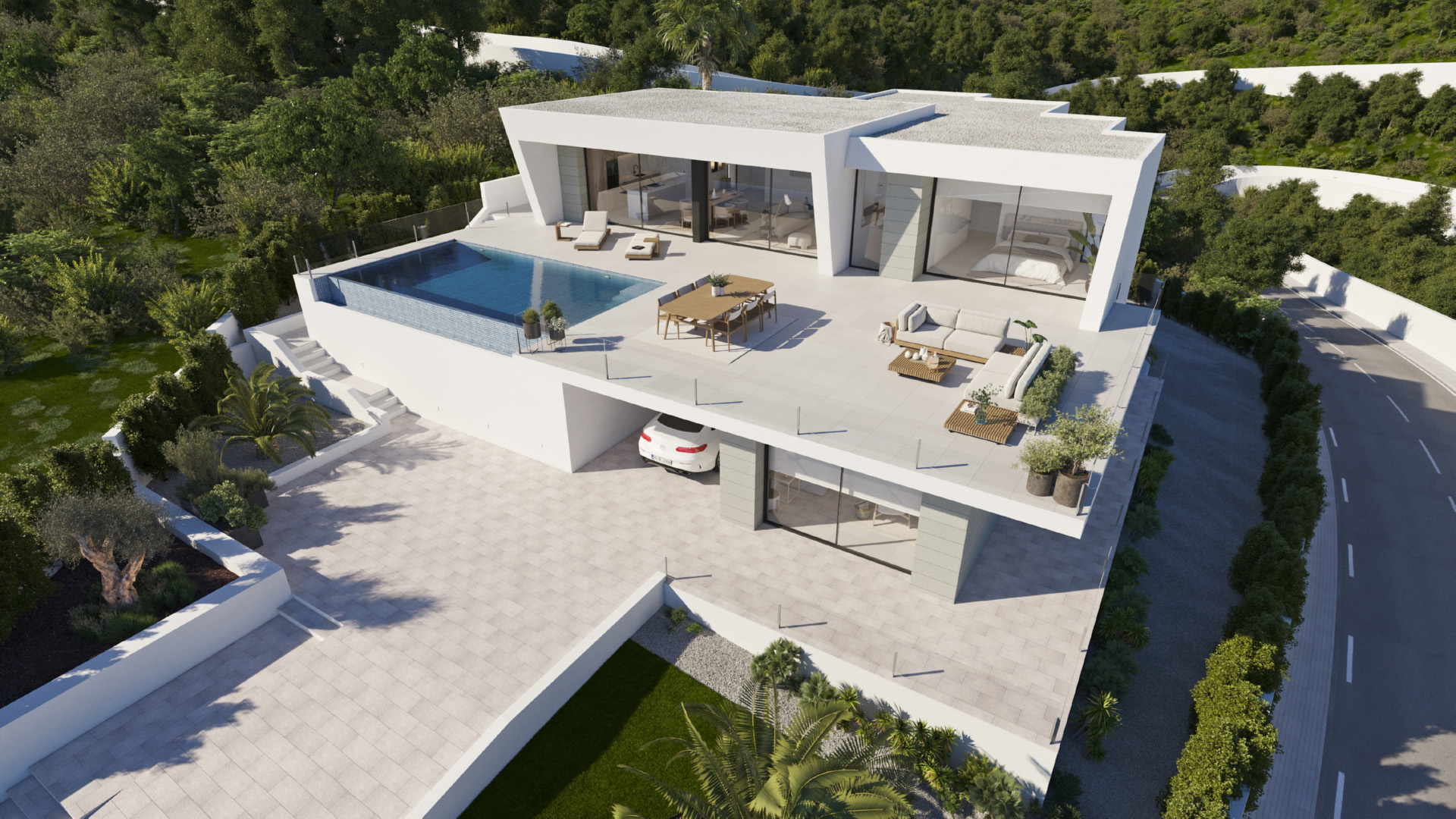For sale - 3 Bedroom 4 Bathroom villa in Cumbre del Sol - Cumbre del Sol  - Alicante