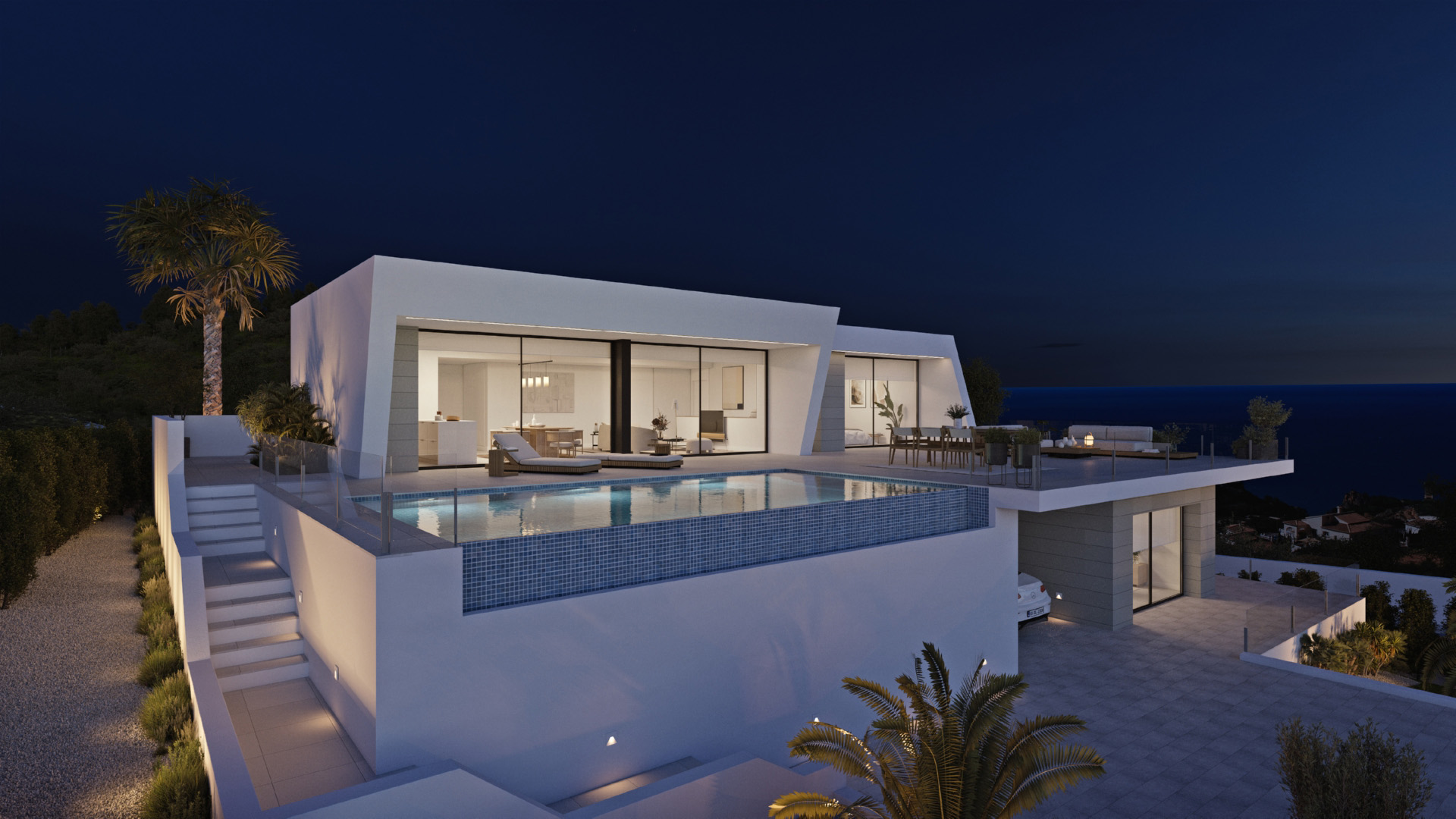 For sale - 3 Bedroom 4 Bathroom villa in Cumbre del Sol - Cumbre del Sol  - Alicante