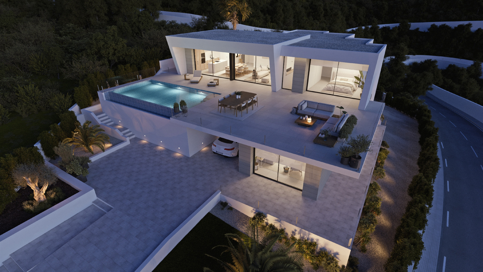 For sale - 3 Bedroom 4 Bathroom villa in Cumbre del Sol - Cumbre del Sol  - Alicante