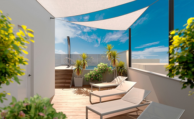 1 Bedroom 1 Bathroom penthouse in Torrevieja
