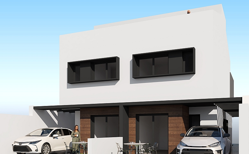 3 Bedroom 3 Bathroom semi-detached in San Javier