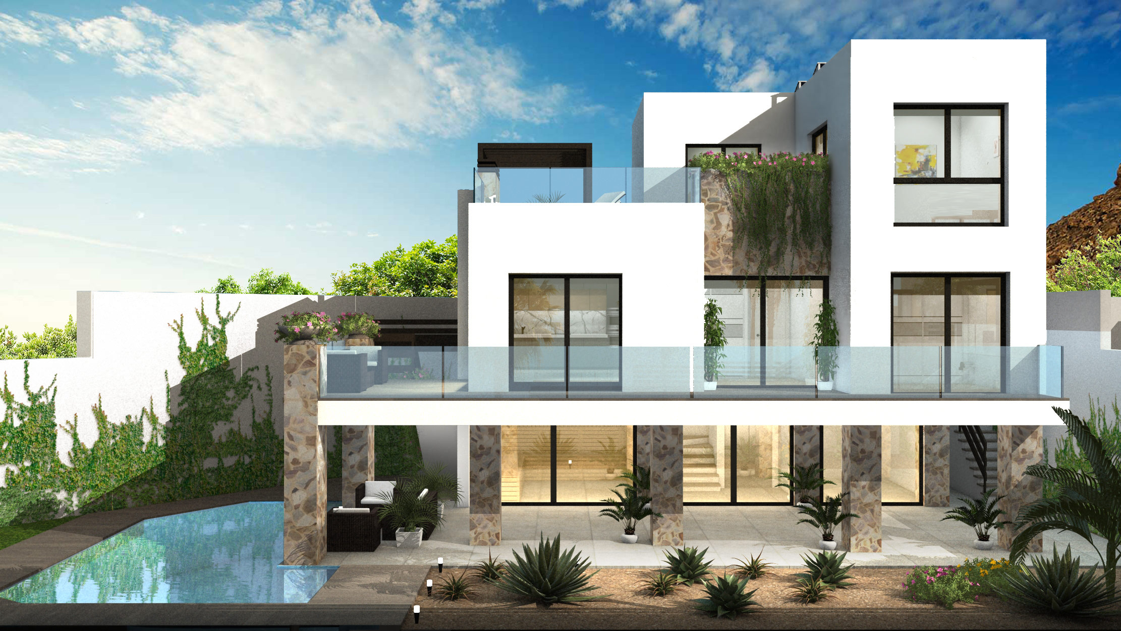 For sale - 3 Bedroom 3 Bathroom detached in Ciudad Quesada - Ciudad Quesada  - Alicante