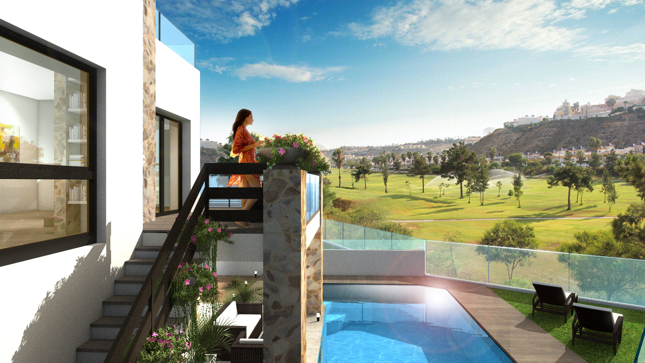 For sale - 3 Bedroom 3 Bathroom detached in Ciudad Quesada - Ciudad Quesada  - Alicante