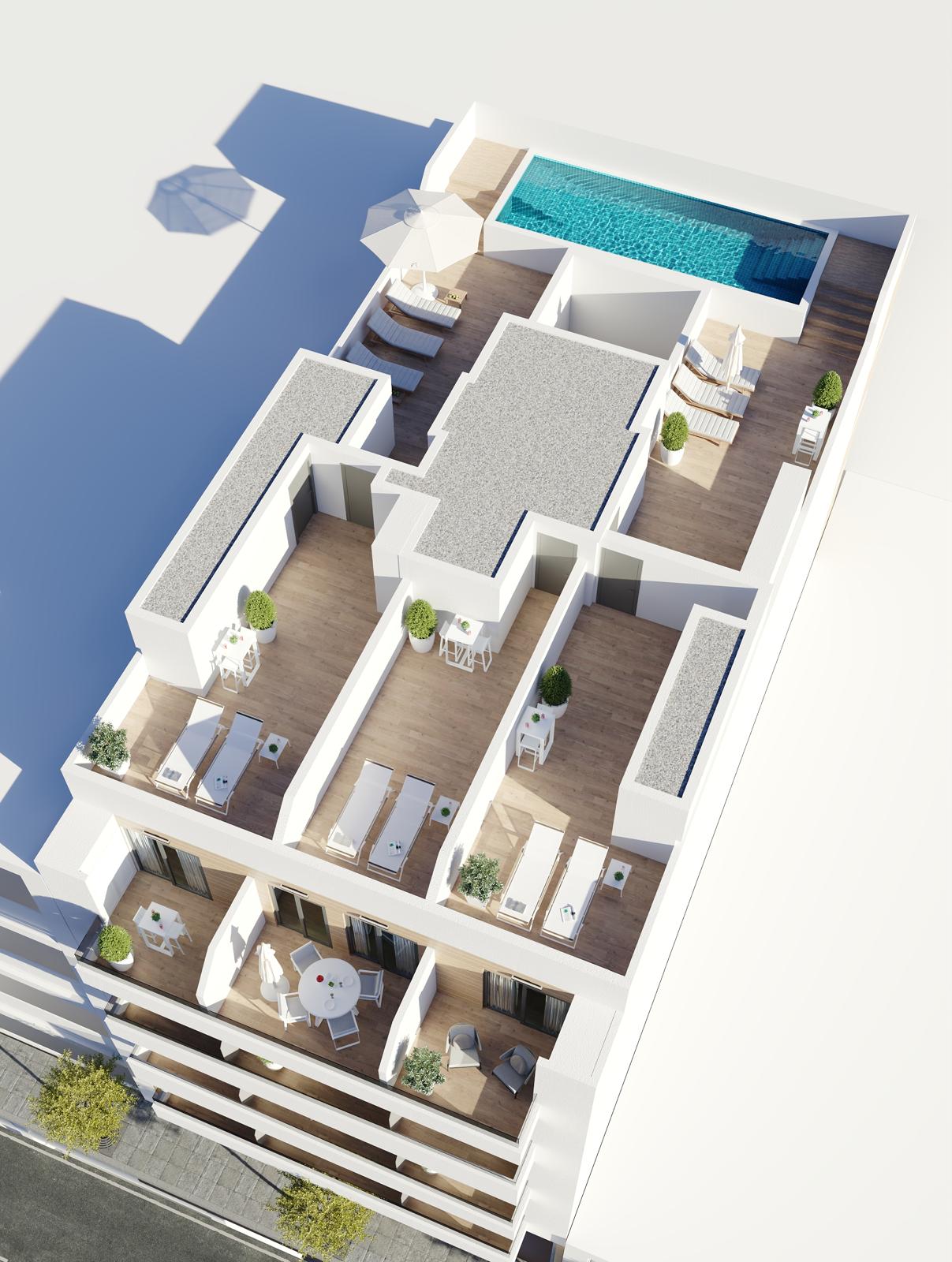For sale - 3 Bedroom 2 Bathroom apartment in Torrevieja - Torrevieja  - Alicante