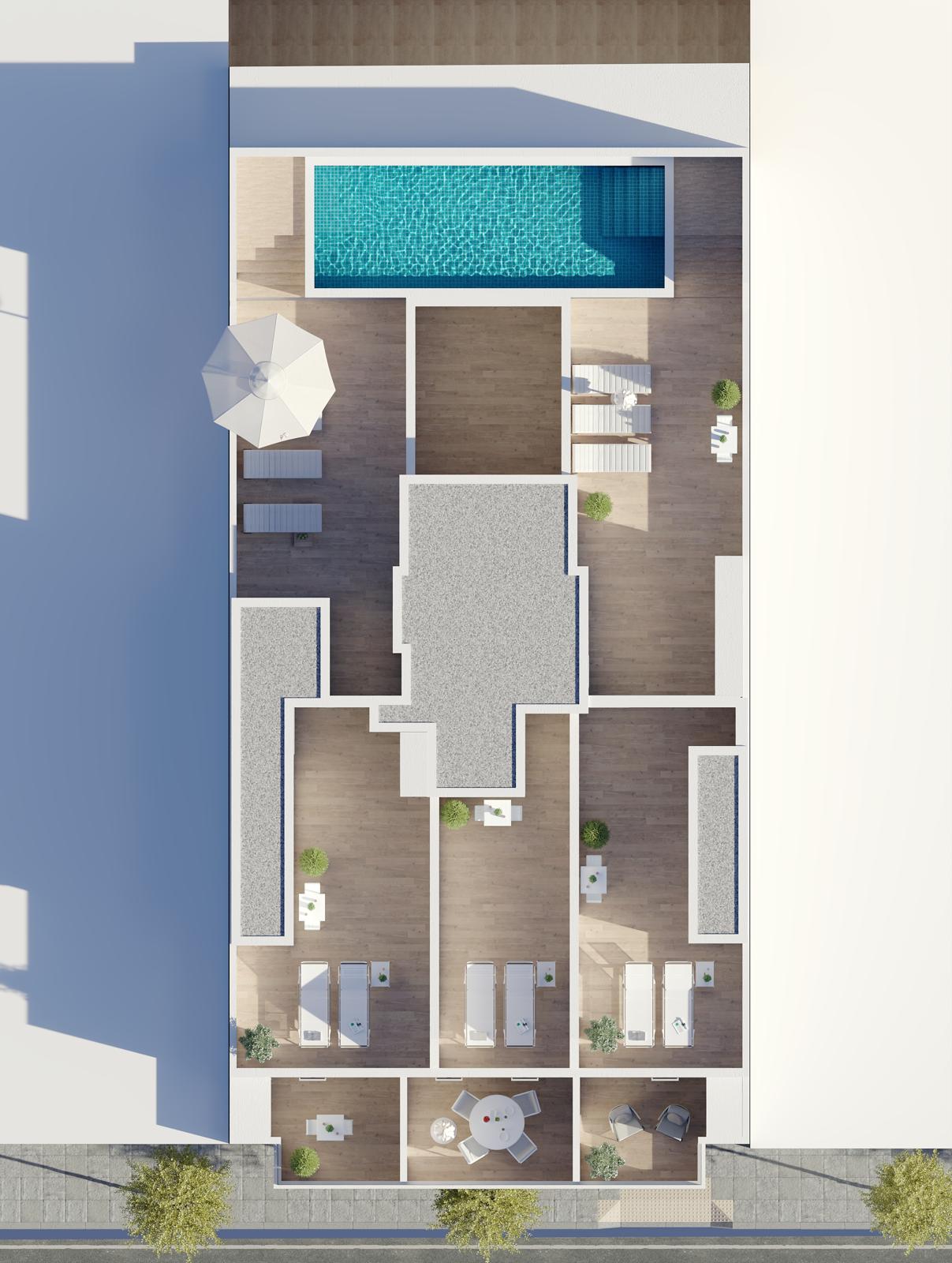 For sale - 1 Bedroom 1 Bathroom penthouse in Torrevieja - Torrevieja  - Alicante