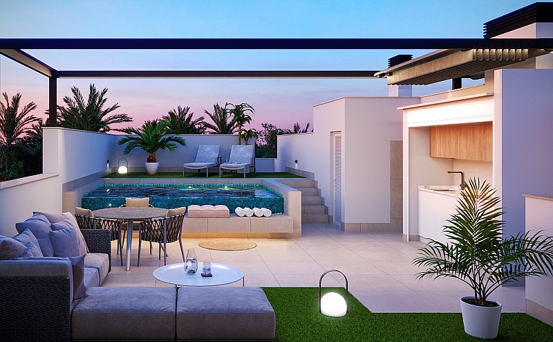 3 Bedroom 2 Bathroom high-bungalow in Pilar de la Horadada
