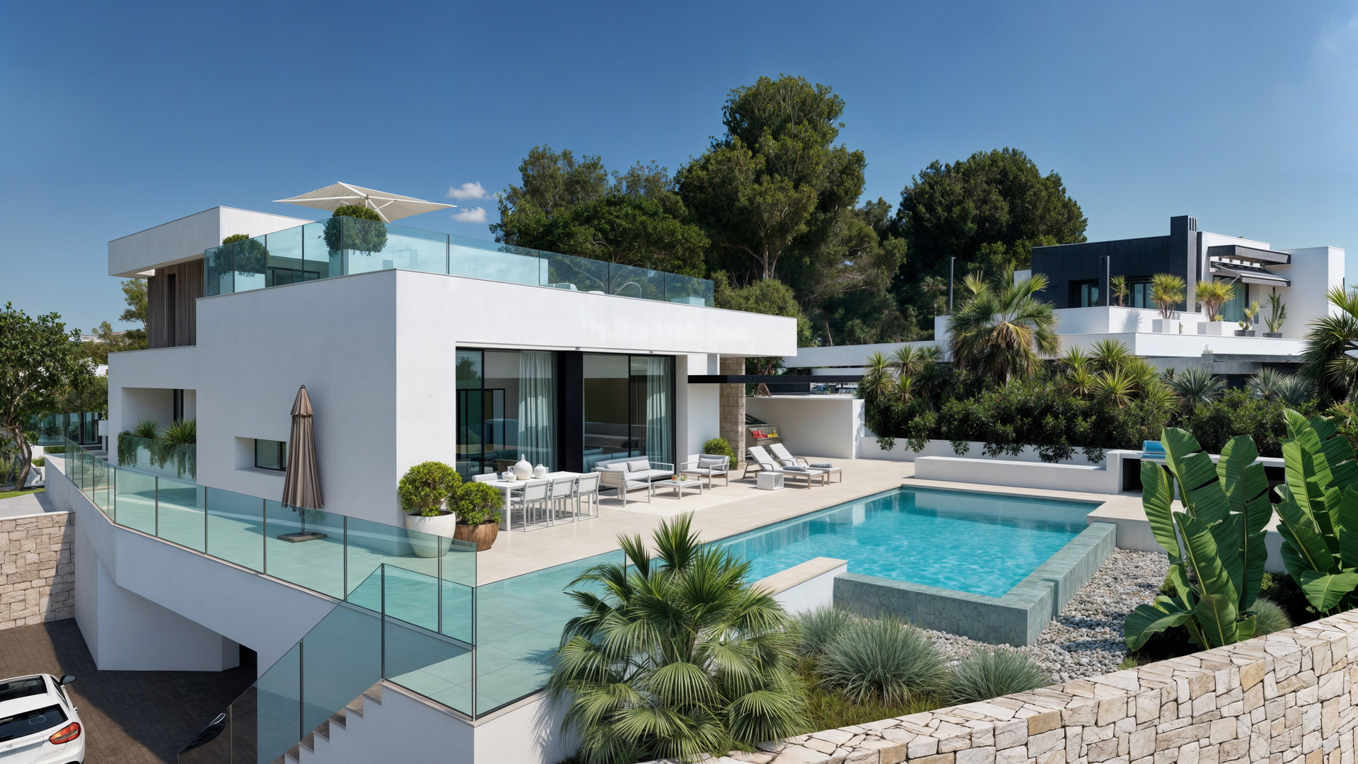 For sale - 5 Bedroom 4 Bathroom villa in Moraira - Moraira  - Alicante