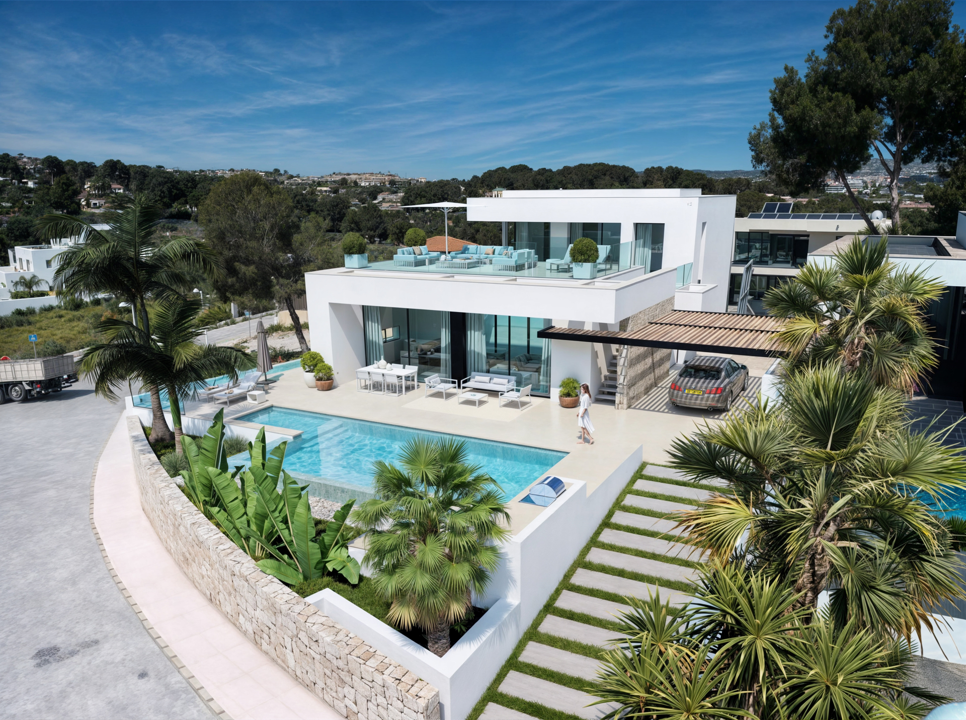 For sale - 5 Bedroom 4 Bathroom villa in Moraira - Moraira  - Alicante