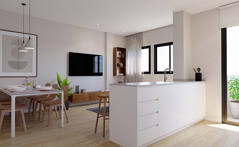 3 Bedroom 2 Bathroom penthouse in Algorfa
