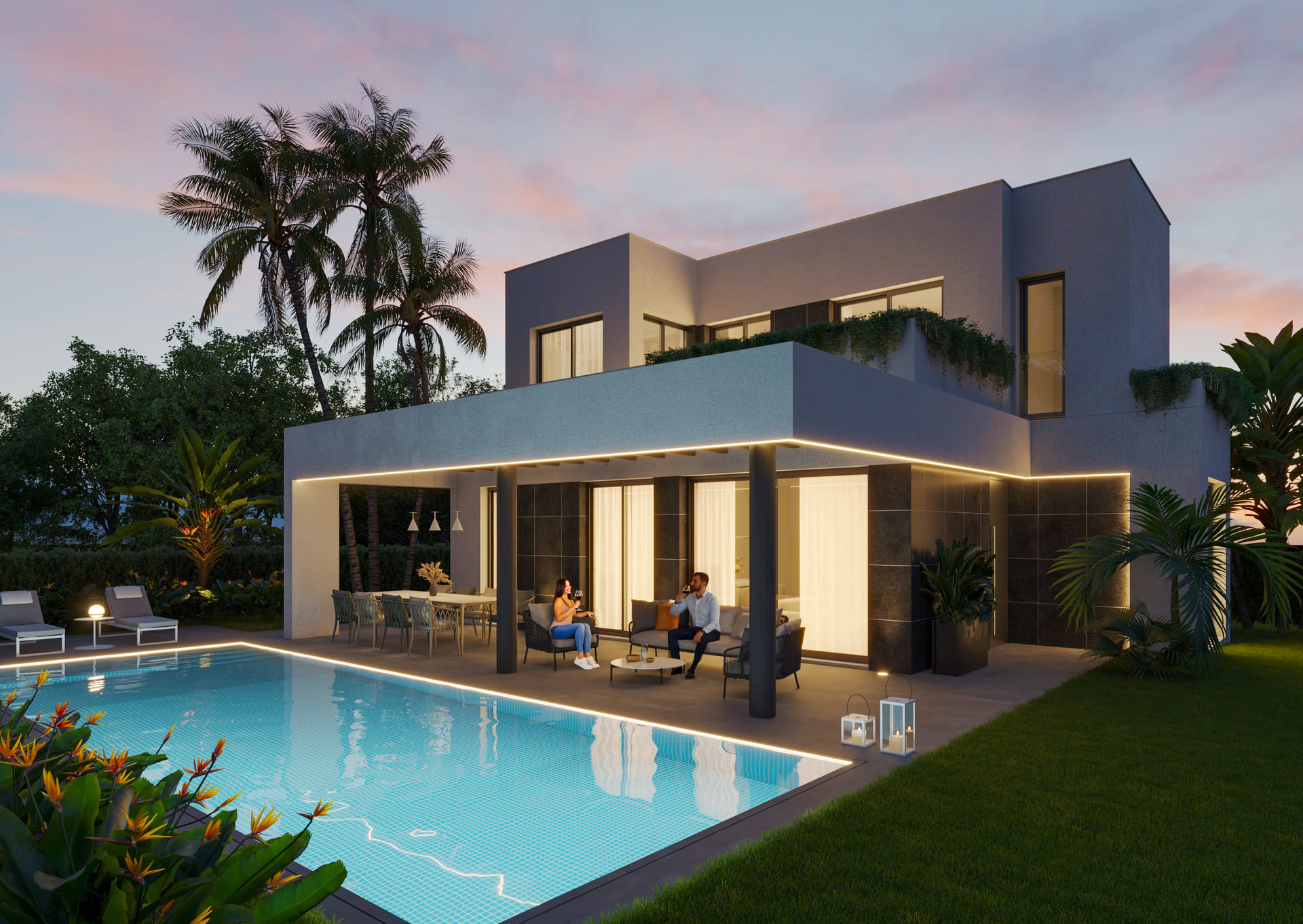 For sale - 6 Bedroom 4 Bathroom detached in Finestrat - Finestrat  - Alicante