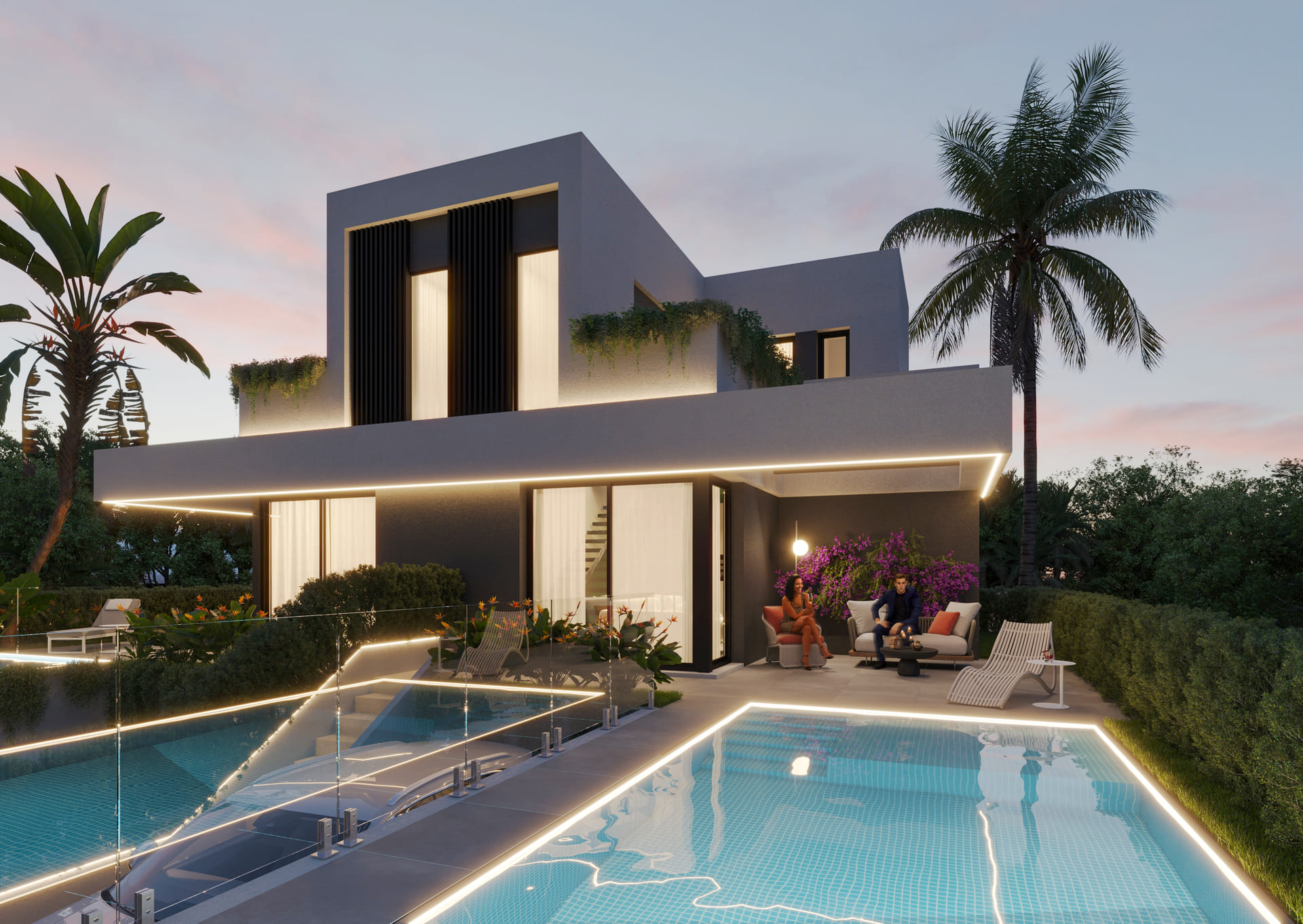 For sale - 2 Bedroom 3 Bathroom semi-detached in Finestrat - Finestrat  - Alicante