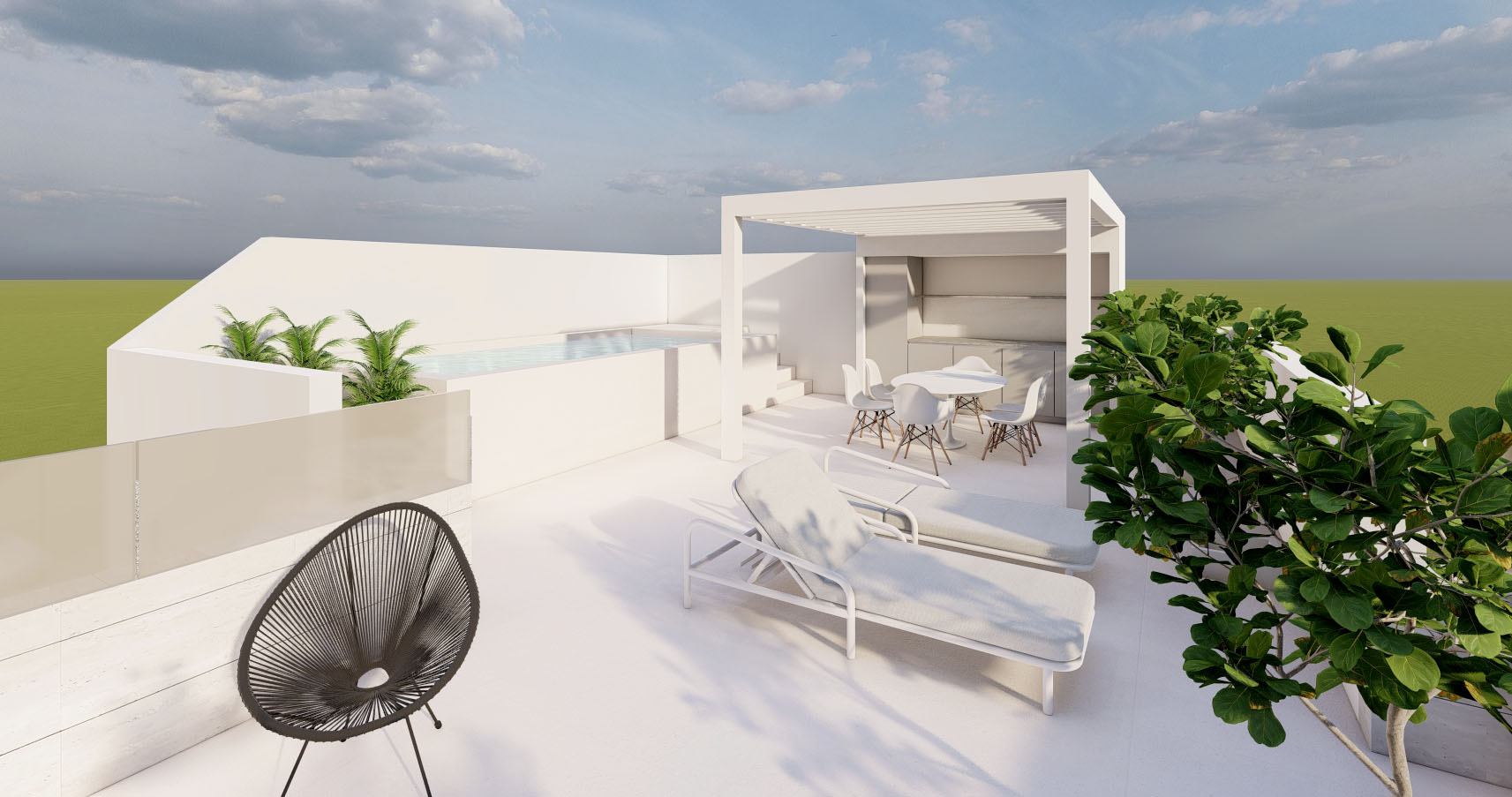 For sale - 2 Bedroom 2 Bathroom low-bungalow in Pilar de la Horadada - Pilar de la Horadada  - Alicante