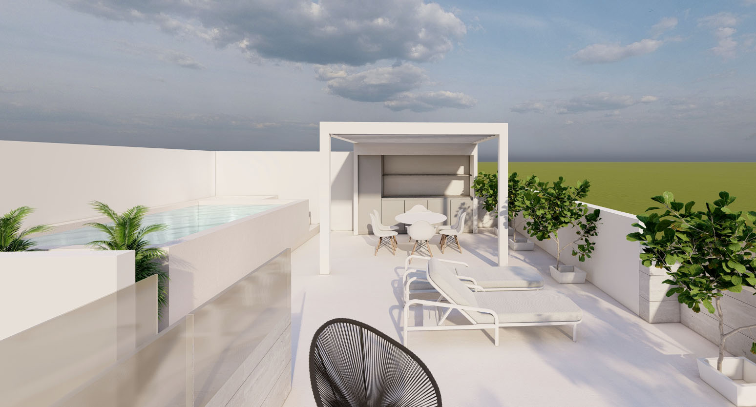 For sale - 2 Bedroom 2 Bathroom high-bungalow in Pilar de la Horadada - Pilar de la Horadada  - Alicante