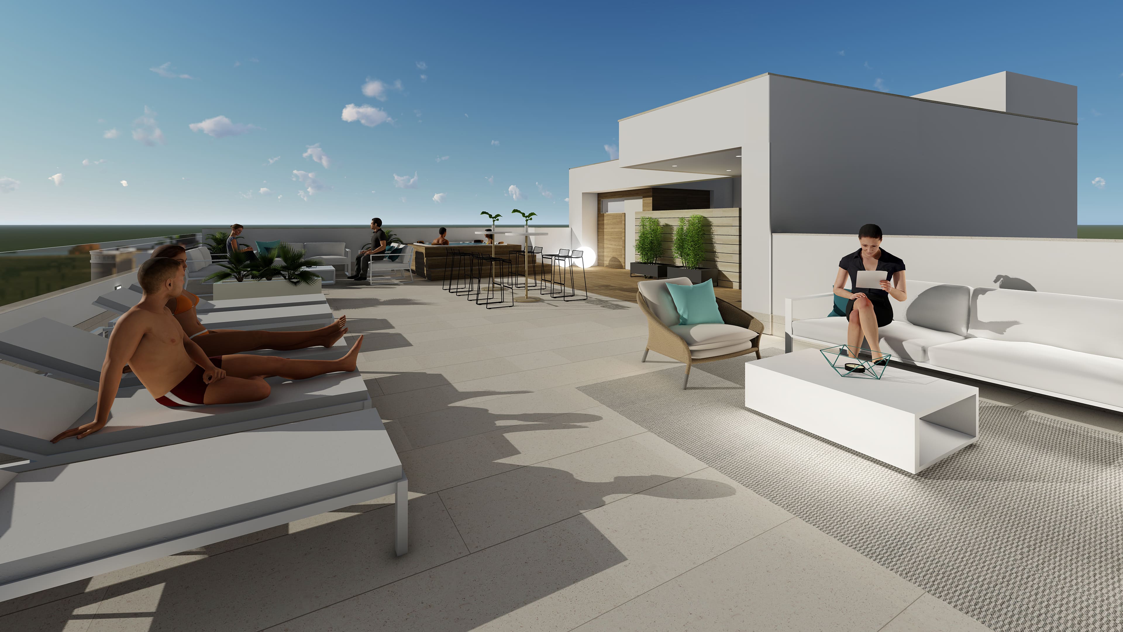 For sale - 3 Bedroom 2 Bathroom penthouse in Torrevieja - Torrevieja  - Alicante