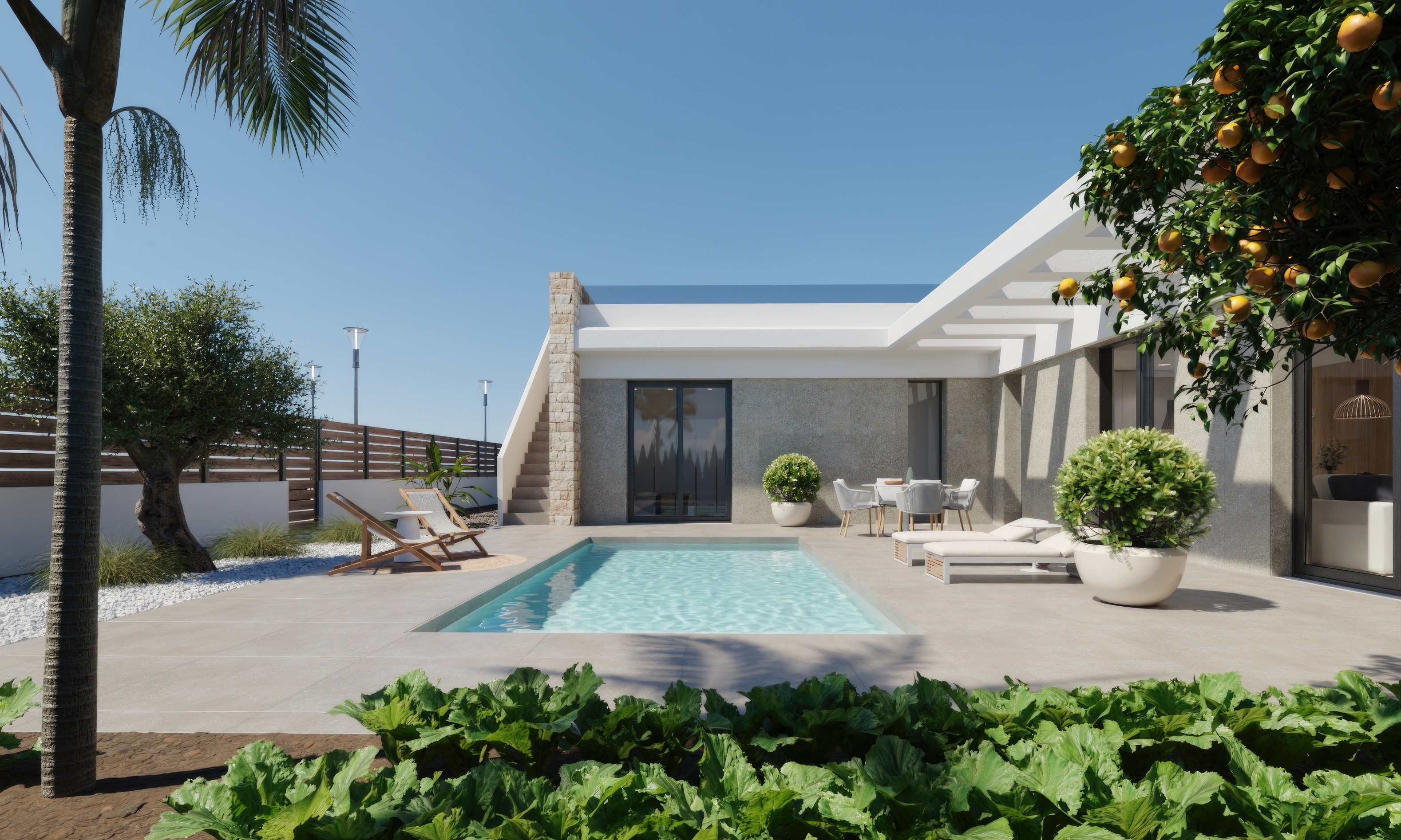 For sale - 3 Bedroom 2 Bathroom detached in Hacienda del Alamo Golf - Hacienda del Alamo Golf  - Murcia