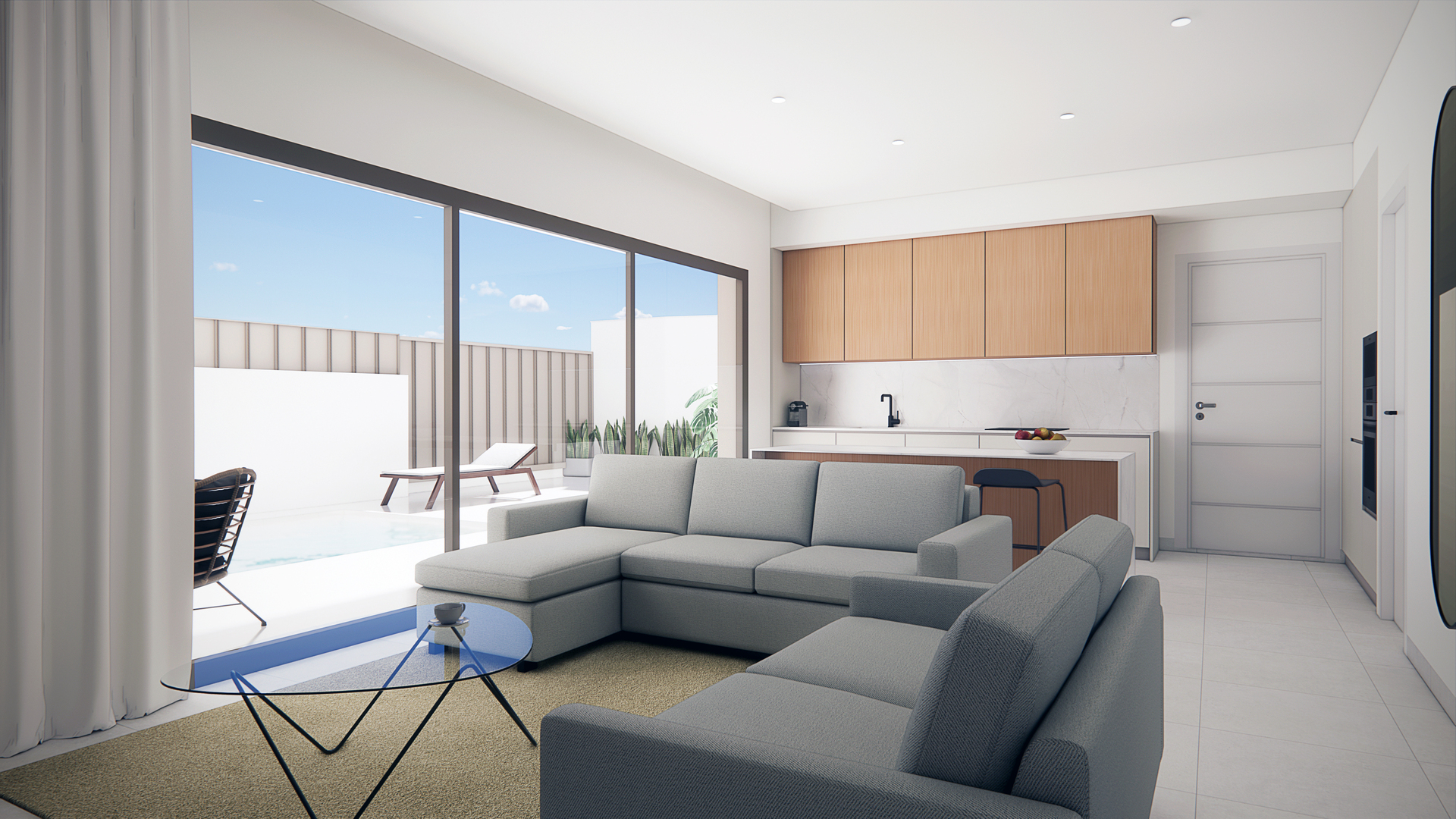 For sale - 3 Bedroom 2 Bathroom low-bungalow in Pilar de la Horadada - Pilar de la Horadada  - Alicante