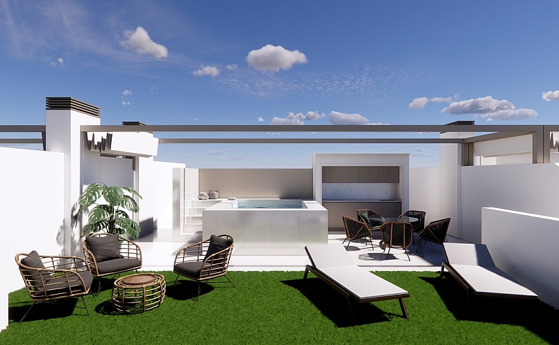 3 Bedroom 2 Bathroom low-bungalow in Pilar de la Horadada