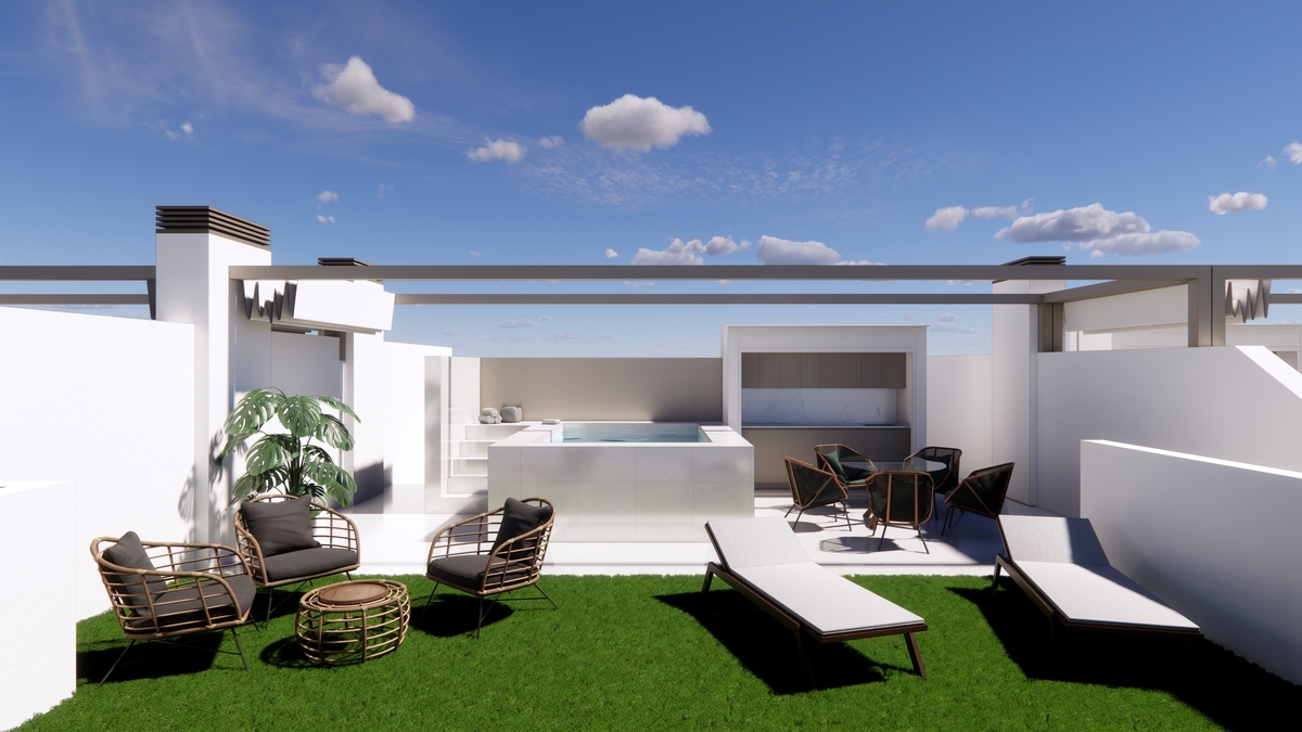 For sale - 3 Bedroom 2 Bathroom high-bungalow in Pilar de la Horadada - Pilar de la Horadada  - Alicante