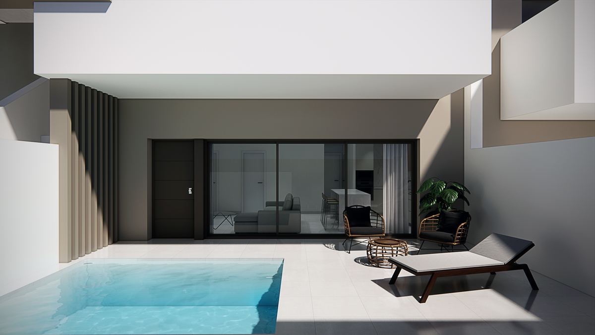 For sale - 3 Bedroom 2 Bathroom high-bungalow in Pilar de la Horadada - Pilar de la Horadada  - Alicante