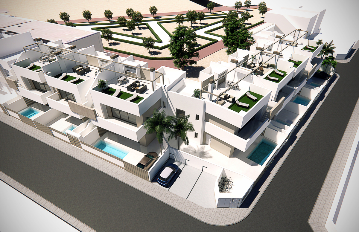 For sale - 3 Bedroom 2 Bathroom high-bungalow in Pilar de la Horadada - Pilar de la Horadada  - Alicante