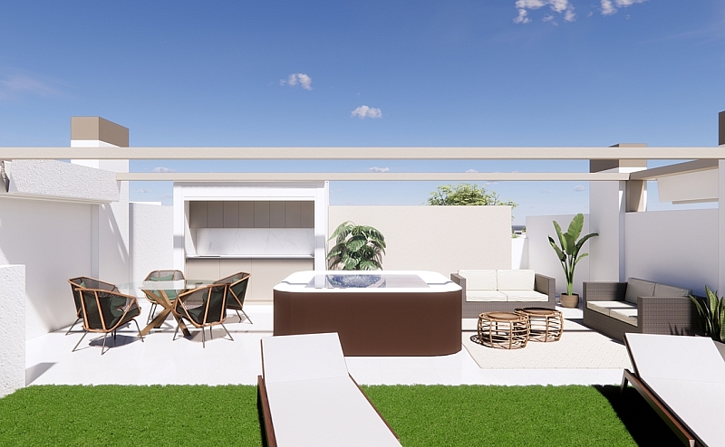 2 Bedroom 2 Bathroom high-bungalow in Pilar de la Horadada