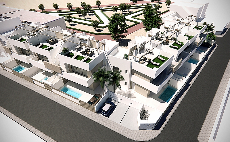 2 Bedroom 2 Bathroom high-bungalow in Pilar de la Horadada